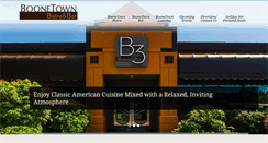Desktop Screenshot of boonetownbistroandbar.com